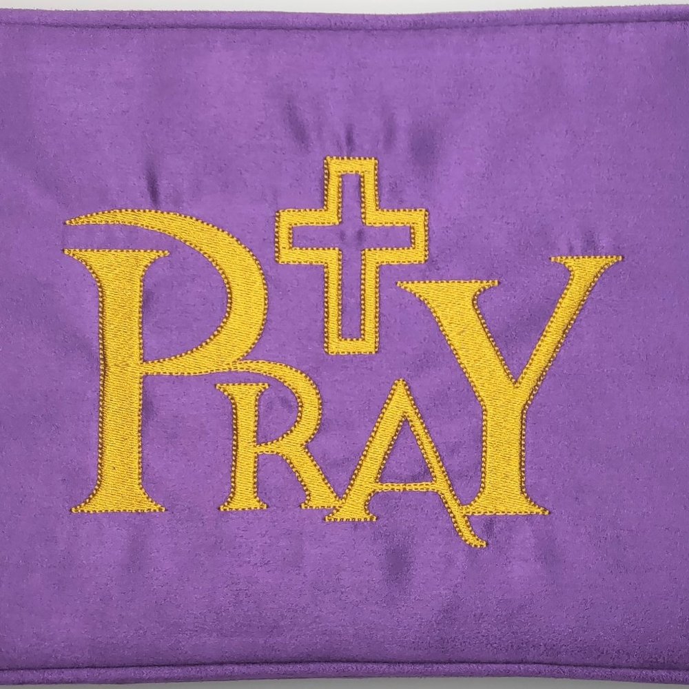 COPY - PRAY! Kneeling Cushion! Also available In Blu…